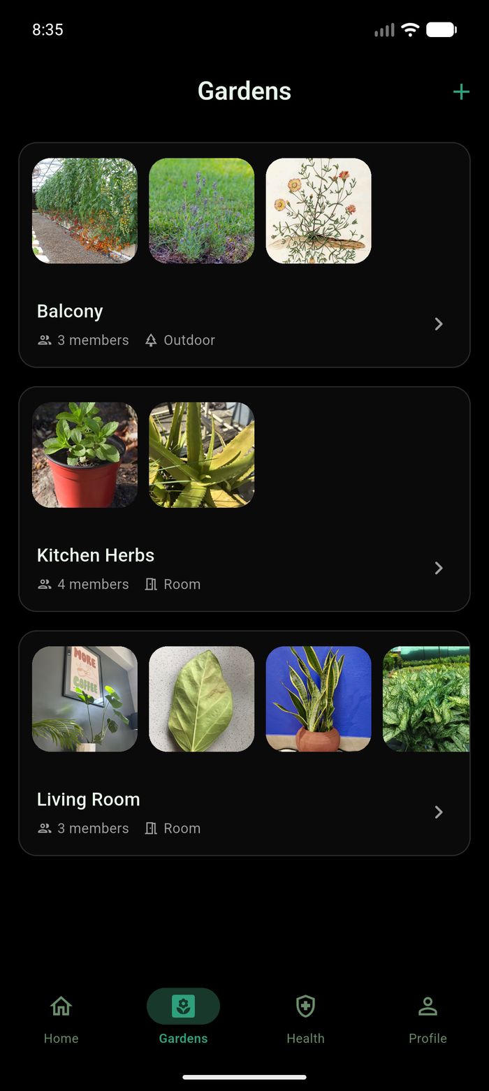 Your gardens
